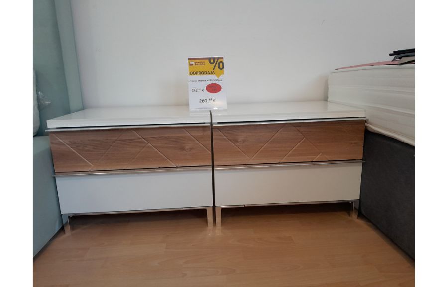Nočna omarica 2x